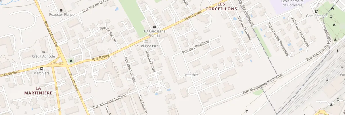 Plan du 2 Rue du gaz à Ambilly