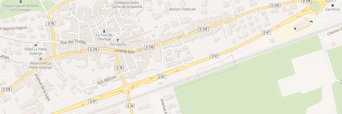 Plan du 3136 Gr Grande Rue à Pignans