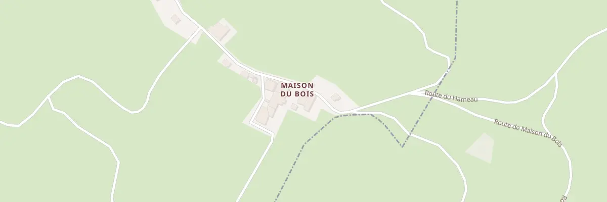 Plan du 11 Rte du Hameau à Brey-et-Maison-du-Bois