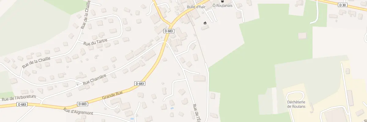 Plan du 1C Rue de l’Eglise à Roulans