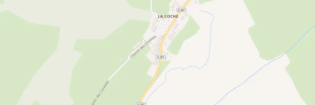 Plan du 220 Rte de la Coche au Pontet