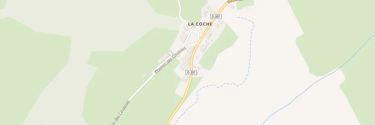 Plan du 210 Rte de la Coche au Pontet