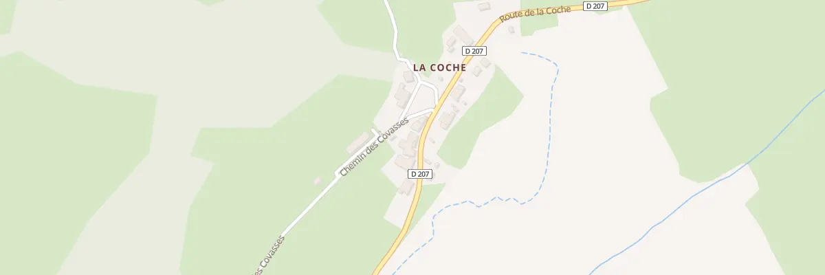Plan du 194 Rte de la Coche au Pontet