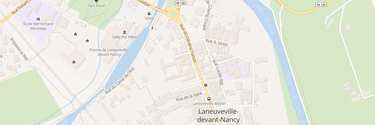 Plan du 20 Rue du Général Patton à Laneuveville-devant-Nancy