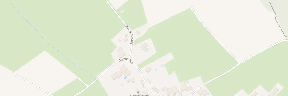 Plan du 2 Rue de Neurey à Vilory
