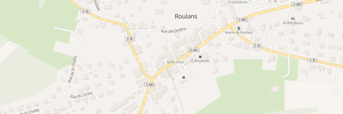 Plan du 11 Gr Grande Rue à Roulans