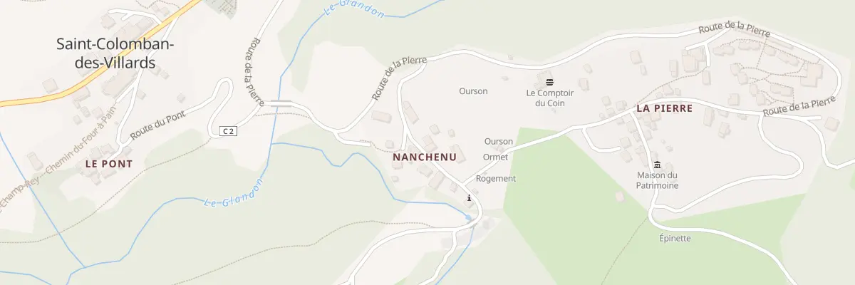 Plan du 5028 Nanchenu à Saint-Colomban-des-Villards