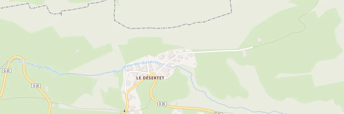 Plan du 5100 Le Desertet au Pontet