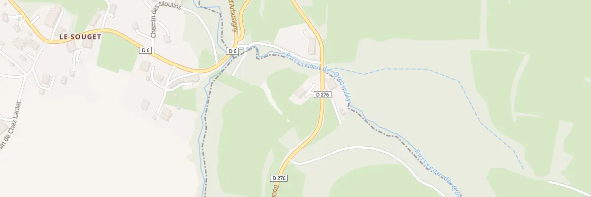 Plan du 2067 Rte d’Arbusigny à La Chapelle-Rambaud