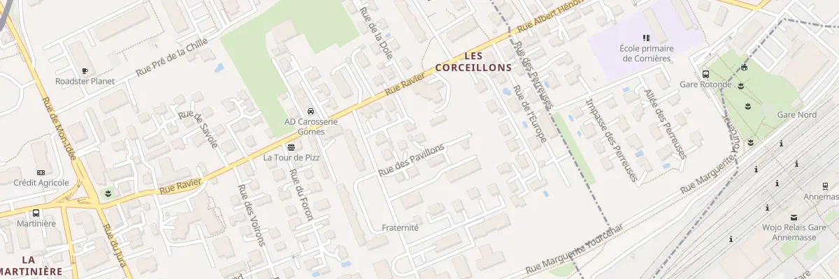 Plan du 3 Rue des pavillons à Ambilly