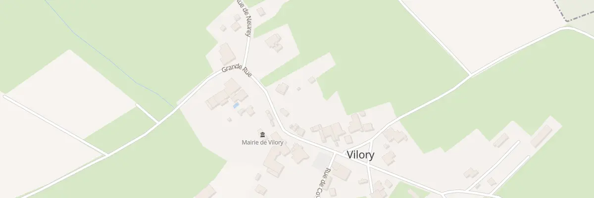 Plan du 3 Grande Rue à Vilory
