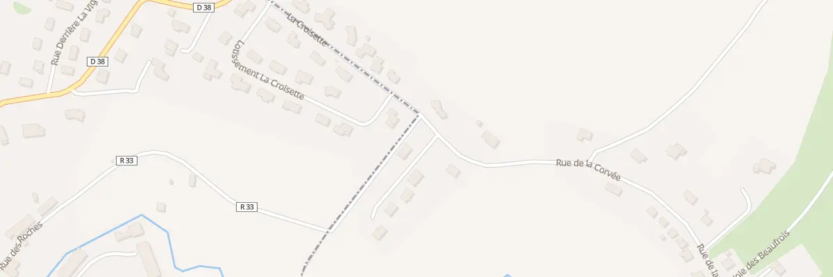 Plan du 10 Rue le Clos des Maisonnettes à Madonne-et-Lamerey