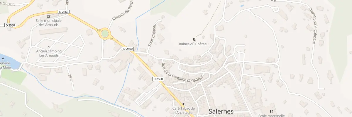 Plan du 4 Rue de la Calade à Salernes