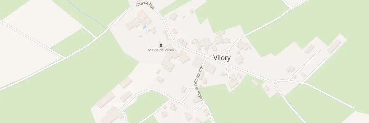Plan du 14 Grande Rue à Vilory