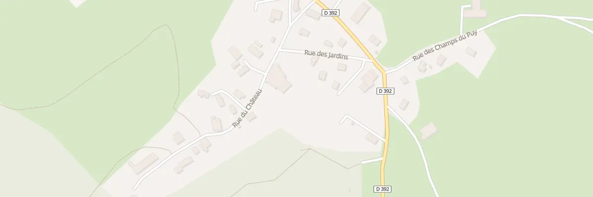 Plan du 3 Rue du Château à Durnes