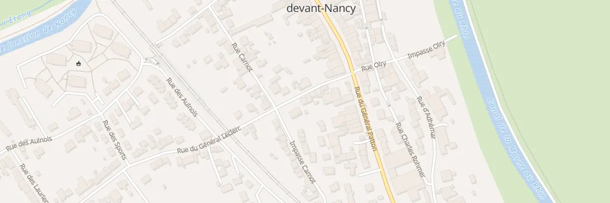 Plan du 11 Rue du Général Leclerc à Laneuveville-devant-Nancy