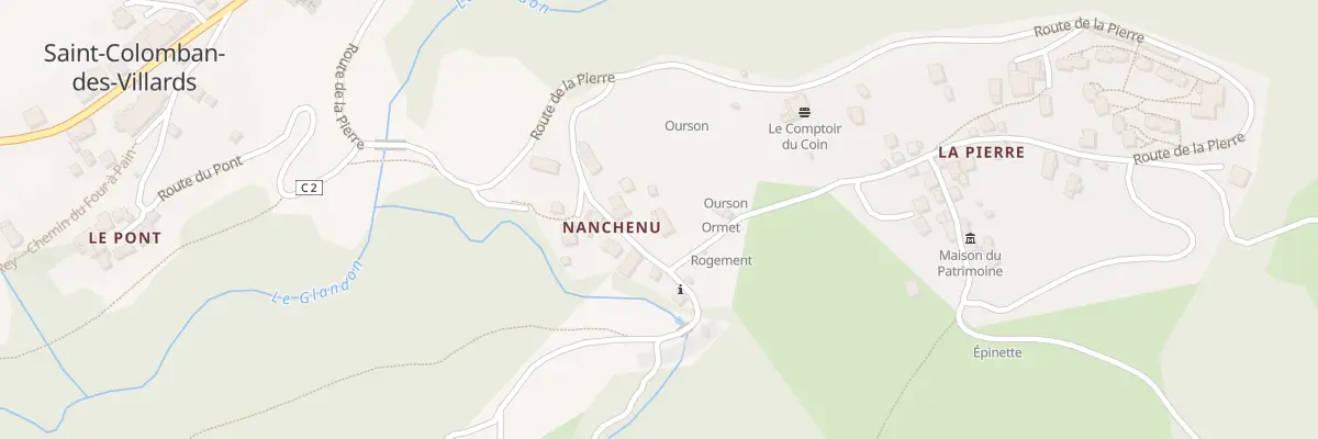 Plan du 5031 Nanchenu à Saint-Colomban-des-Villards