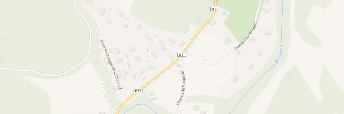 Plan du 5438 Les Ferrages de la Ribiere à Entrecasteaux