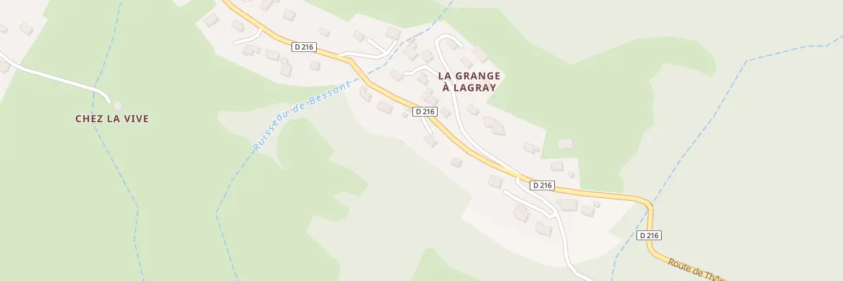 Plan du 1066 Rte de Thônes à Dingy-Saint-Clair