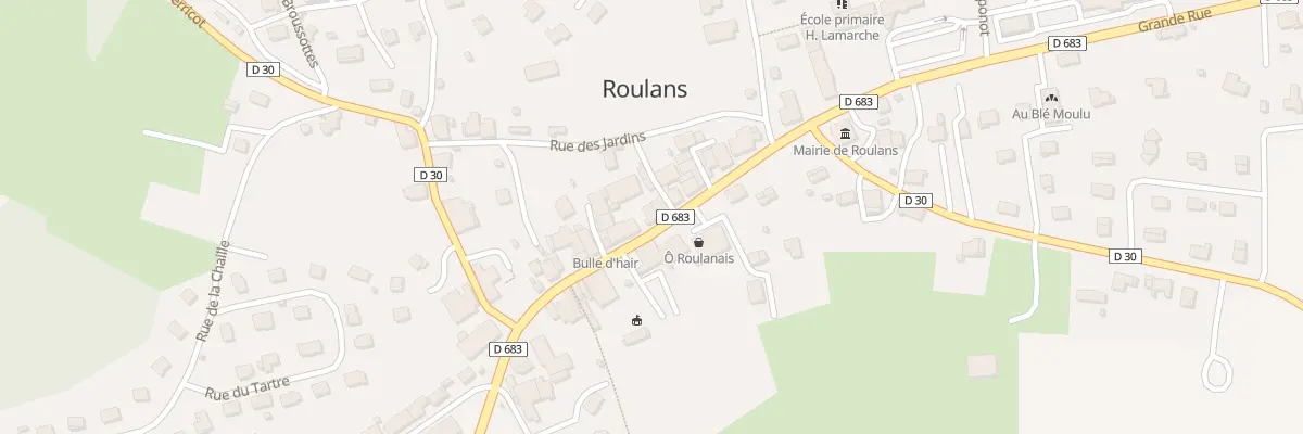 Plan du 19B Gr Grande Rue à Roulans