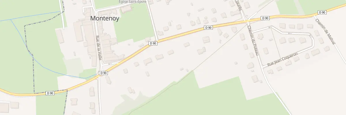 Plan du 10 Rue de l’Armée Patton à Montenoy
