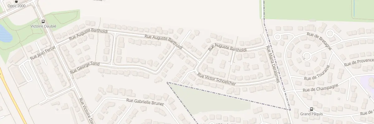 Plan du 34 Rue Auguste Bartholdi à Tomblaine