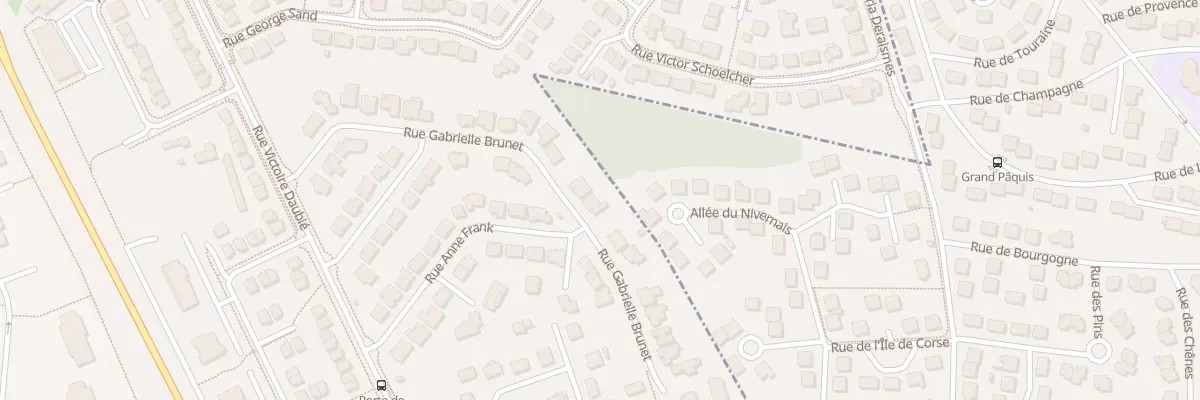 Plan du 31 Rue Gabrielle Brunet à Tomblaine