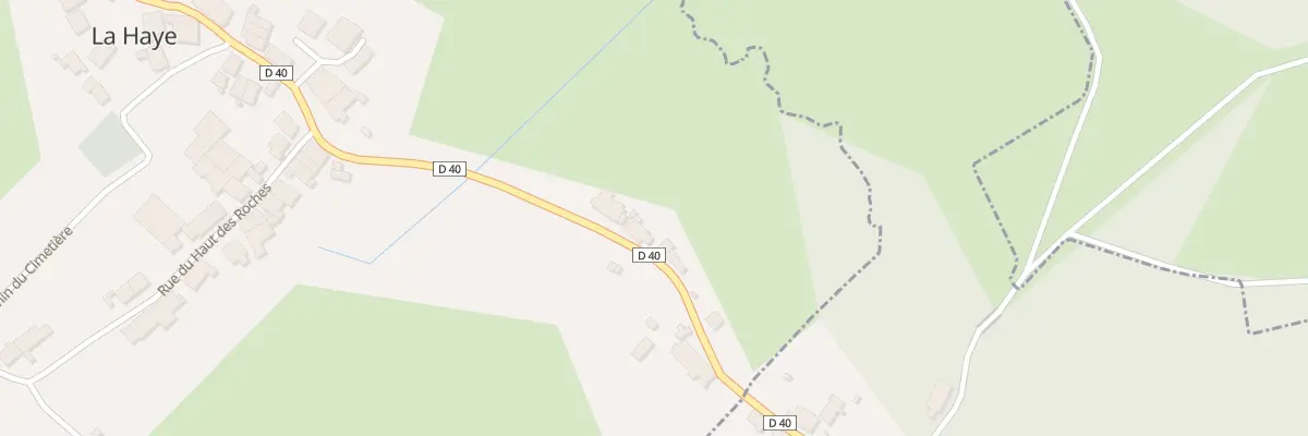 Plan du 6 Voie d’Harsault à La Haye