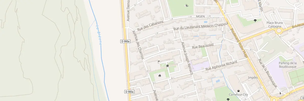 Plan du 24 Av des Charrois à Digne-les-Bains