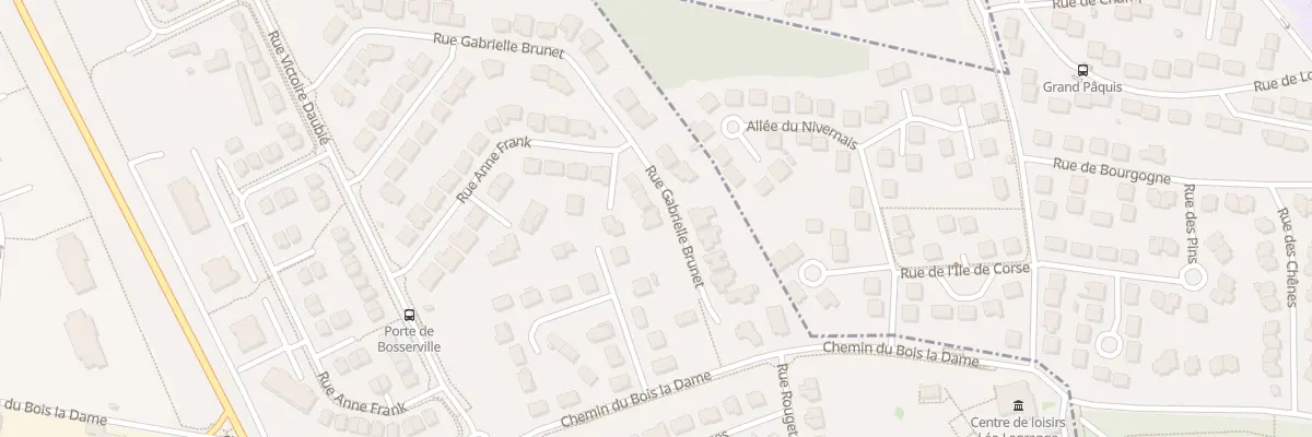 Plan du 24 Rue Gabrielle Brunet à Tomblaine