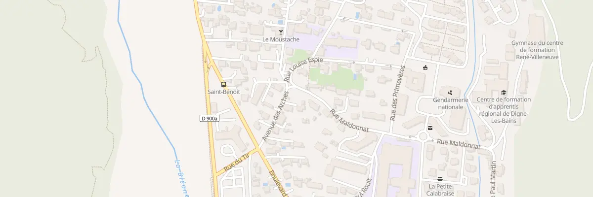 Plan du 16 Av des Arches à Digne-les-Bains