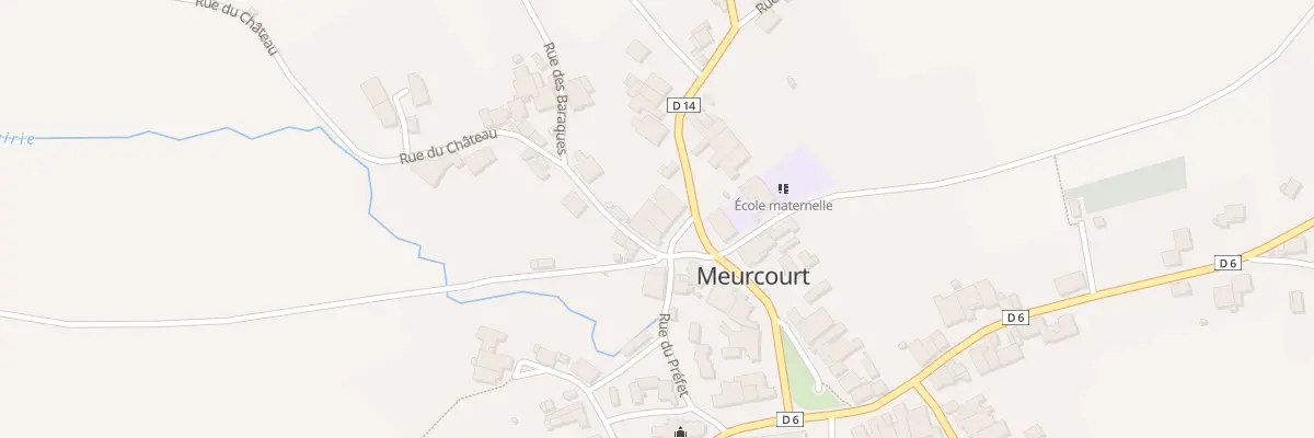 Plan du 60 Pl de la Mairie à Meurcourt