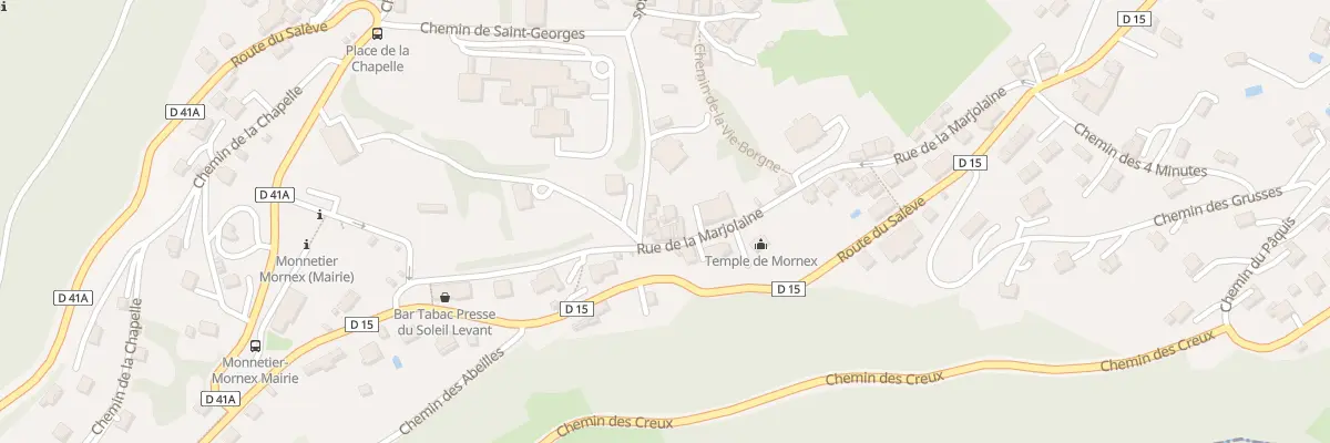 Plan du 304 Rue de la marjolaine à Monnetier-Mornex