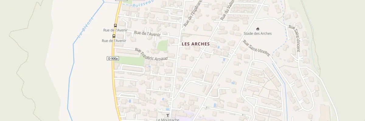 Plan du 14 Av Gaston Boyer à Digne-les-Bains