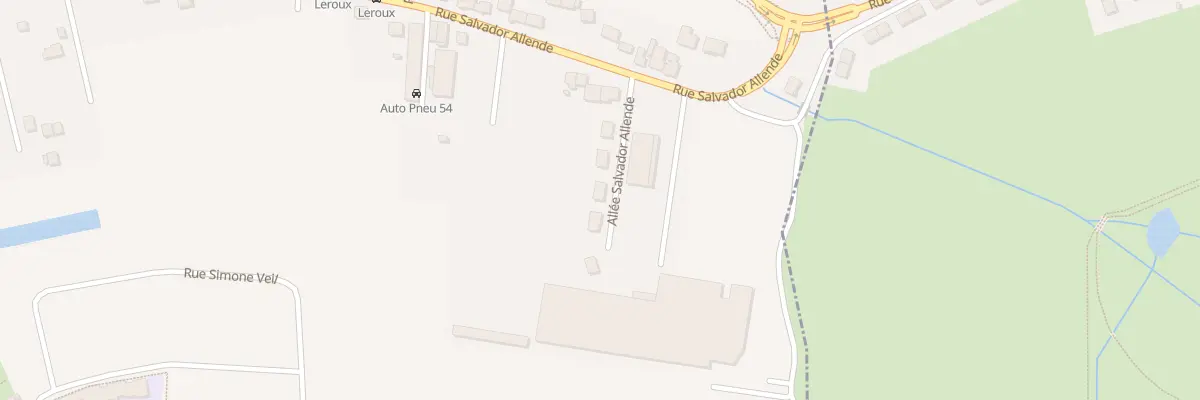 Plan du 58 Rue Salvador Allendé à Tomblaine