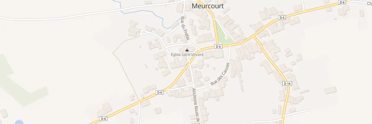 Plan du 91 Rue des Processions à Meurcourt