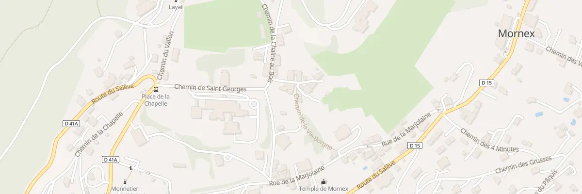 Plan du 12 Imp de la Croix Blanche à Monnetier-Mornex