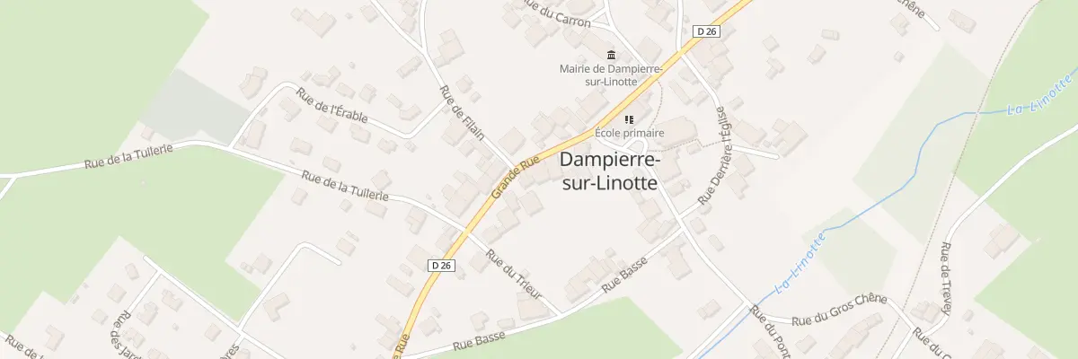 Plan du 47 Gr Grande Rue à Dampierre-sur-Linotte