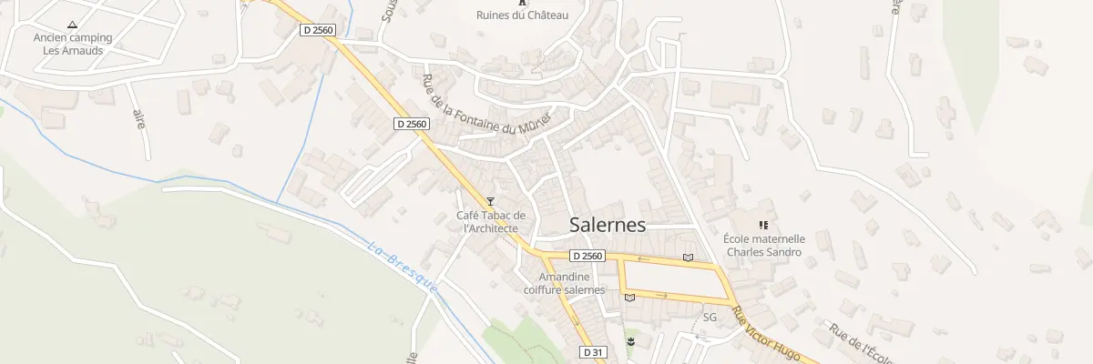 Plan du 5 Rue du Bas-four à Salernes