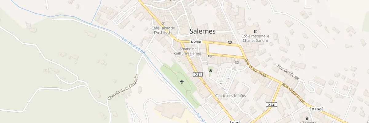 Plan du 13 Rue Edouard Basset à Salernes