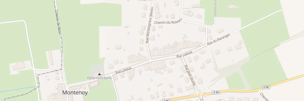 Plan du 15 Rue Lassus à Montenoy