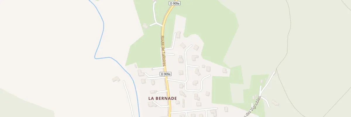 Plan du 1158 Rte de Talloires à Doussard