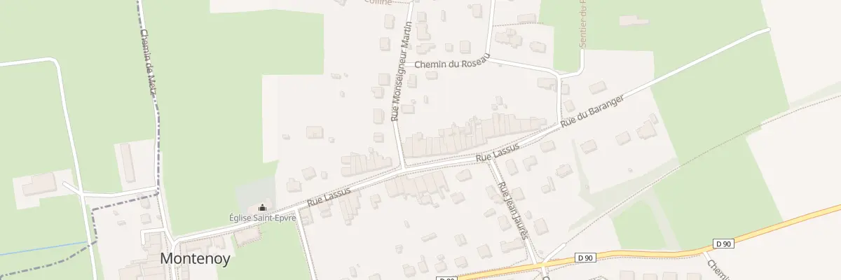 Plan du 17 Rue Lassus à Montenoy