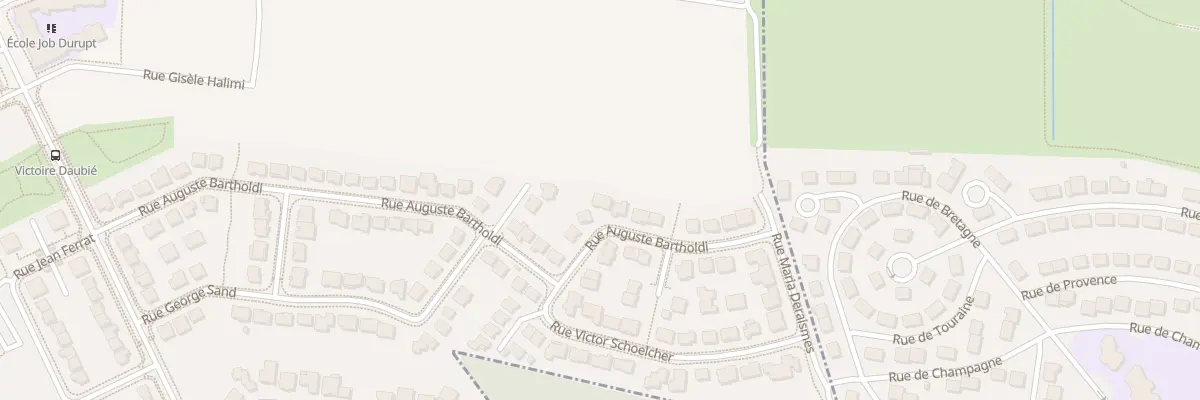 Plan du 53 Rue Auguste Bartholdi à Tomblaine