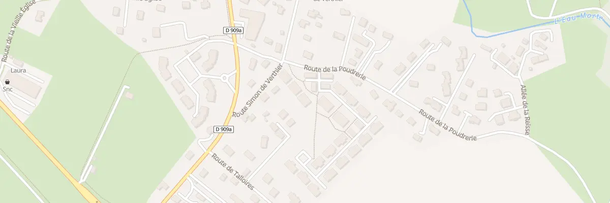 Plan du 16A Imp de Bellanse à Doussard