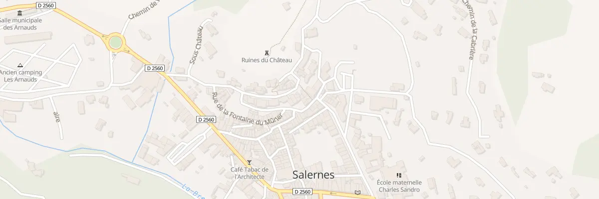 Plan du 8 Pl de la Révolution à Salernes