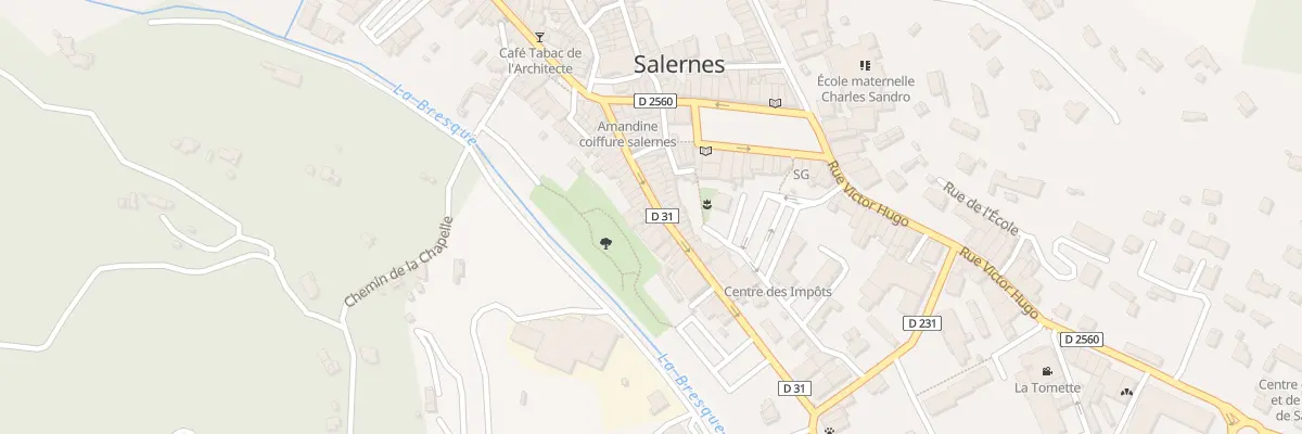 Plan du 31 Rue Edouard Basset à Salernes