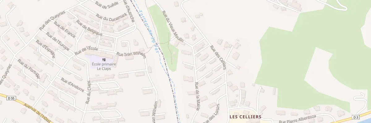 Plan du 11 Rue de la Mairie à Rousset-Serre-Ponçon