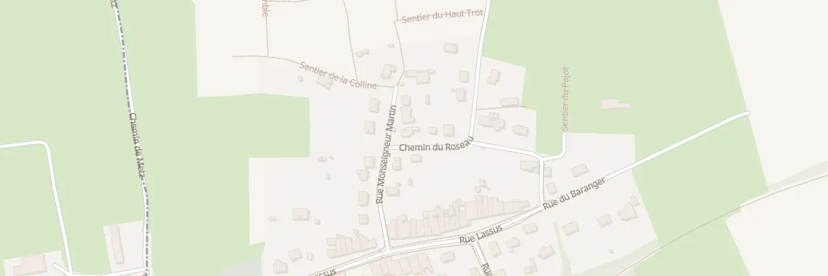 Plan du 1 Che du Roseau à Montenoy