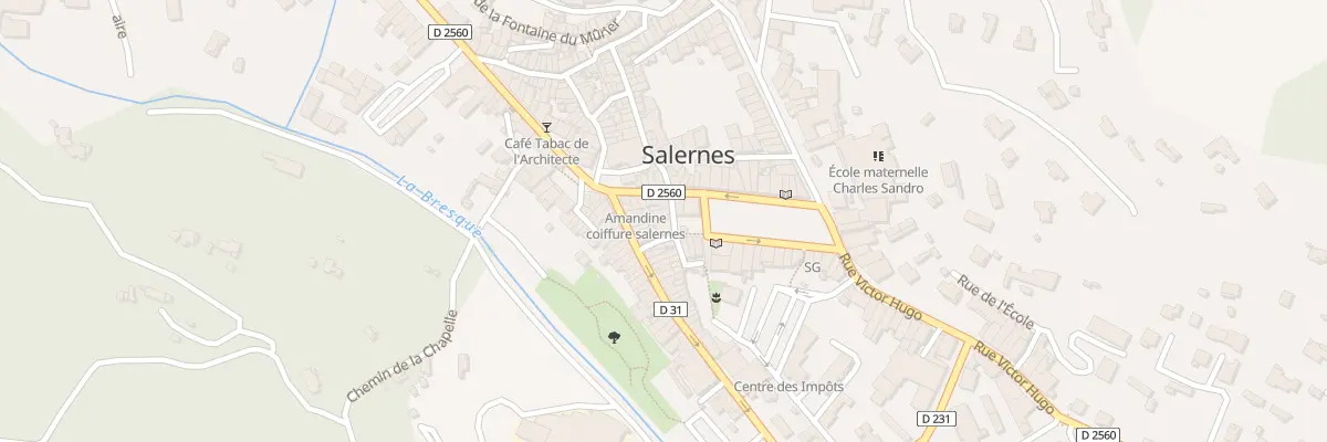 Plan du 5 Rue des Quatre Coins à Salernes